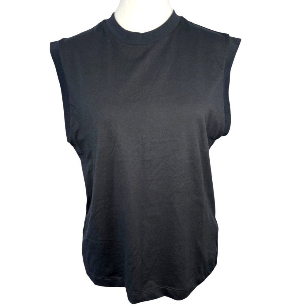 Abercrombie Black Tank Top Crew Neck Cotton XS